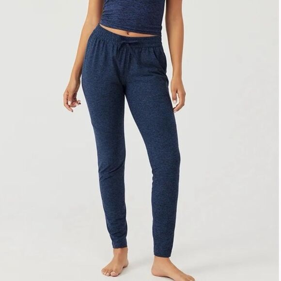 Outdoor Voices Cloud Knit blue sweatpants women’s size small - Picture 1 of 9